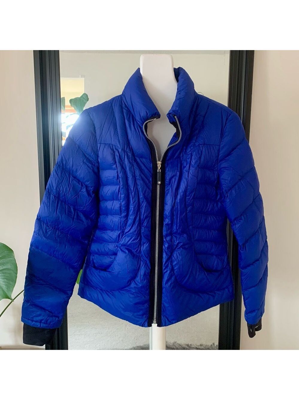 Halifax Traders Blue Puffer Down Coat